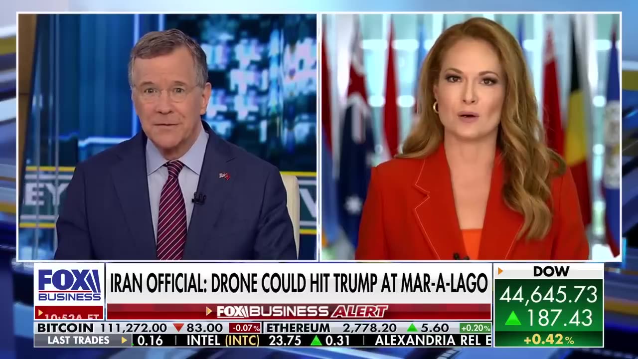 Iran warns a drone may stirke Trump