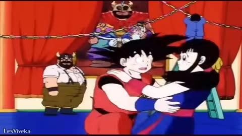 Mi corazon encantado Goku y Milk