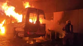 incendio en taller de pintura en Bucaramanga dejó pérdidas superiores a los 700 millones