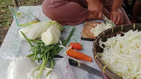 make bala bala fried food