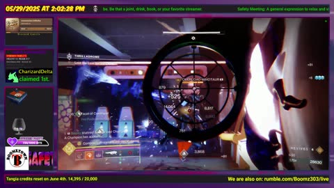 Destiny 2: 5-29-25 Thrilladrome is the Lost Sector. Void/Strand Surge.