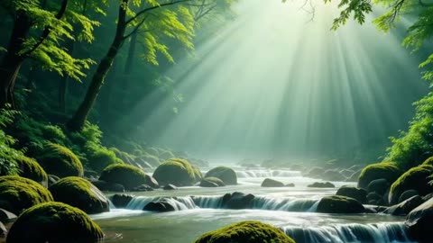 Flowing River Sounds for Deep Relaxation & Anxiety Relief