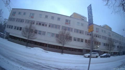 Promenad i ett snöigt Örebro 2 Jan. 2026