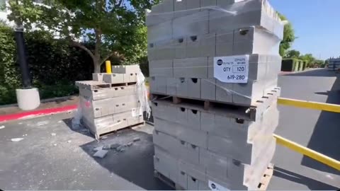 LA Riots - Bricks Left For Use..