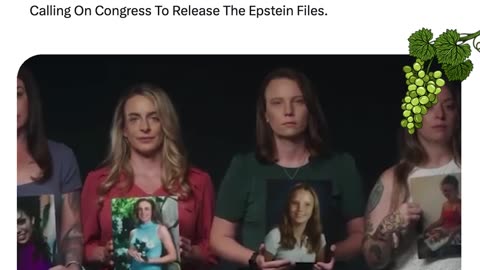 Jeffrey Epstein Survivors Unite, Urging Congress To Release The Epstein Files.