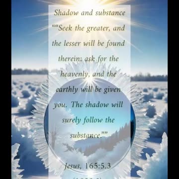 Shadow and Substance