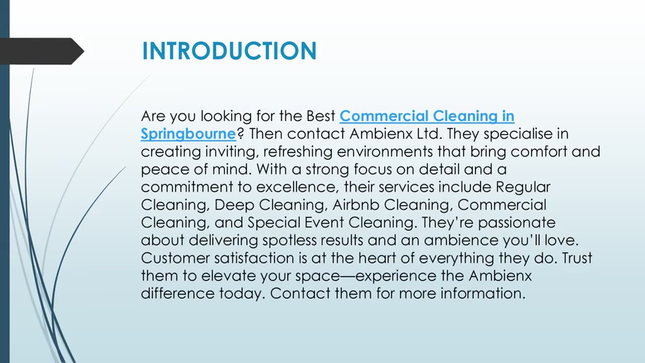 Best Commercial Cleaning in Springbourne