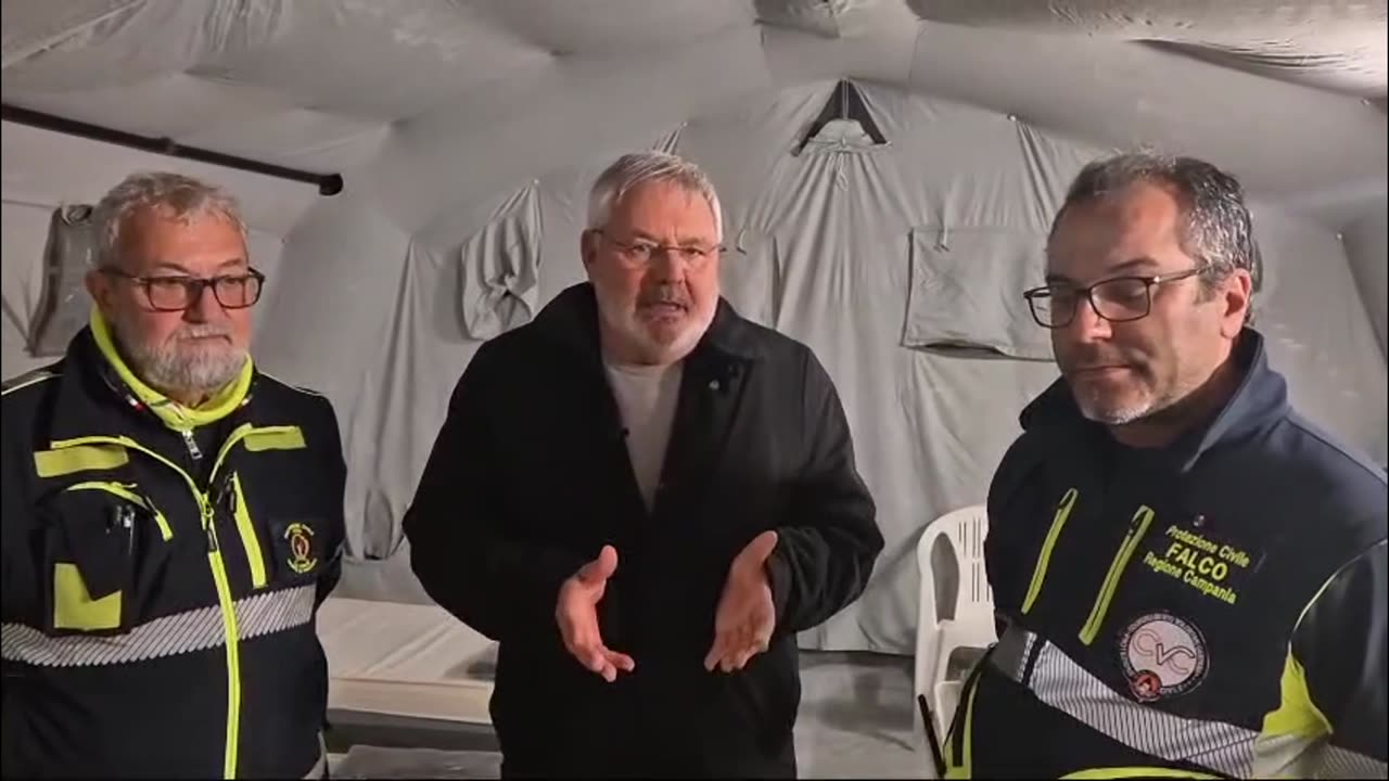 Monte di Procida (NA) - ALLESTITA L'AREA DI ACCOGLIENZA AL PARCO DEL BENESSERE (15.03.25)