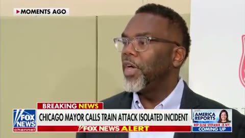 Brandon Johnson Shrugs off Man with 49 Prior Arrests Setting Woman on Fire on Chicago Train