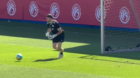 Joan Garcia spotted at Barcelona's training ground amid transfer rumours