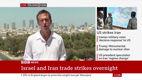 Israel and Iran exchange more airstrikes | BBC News