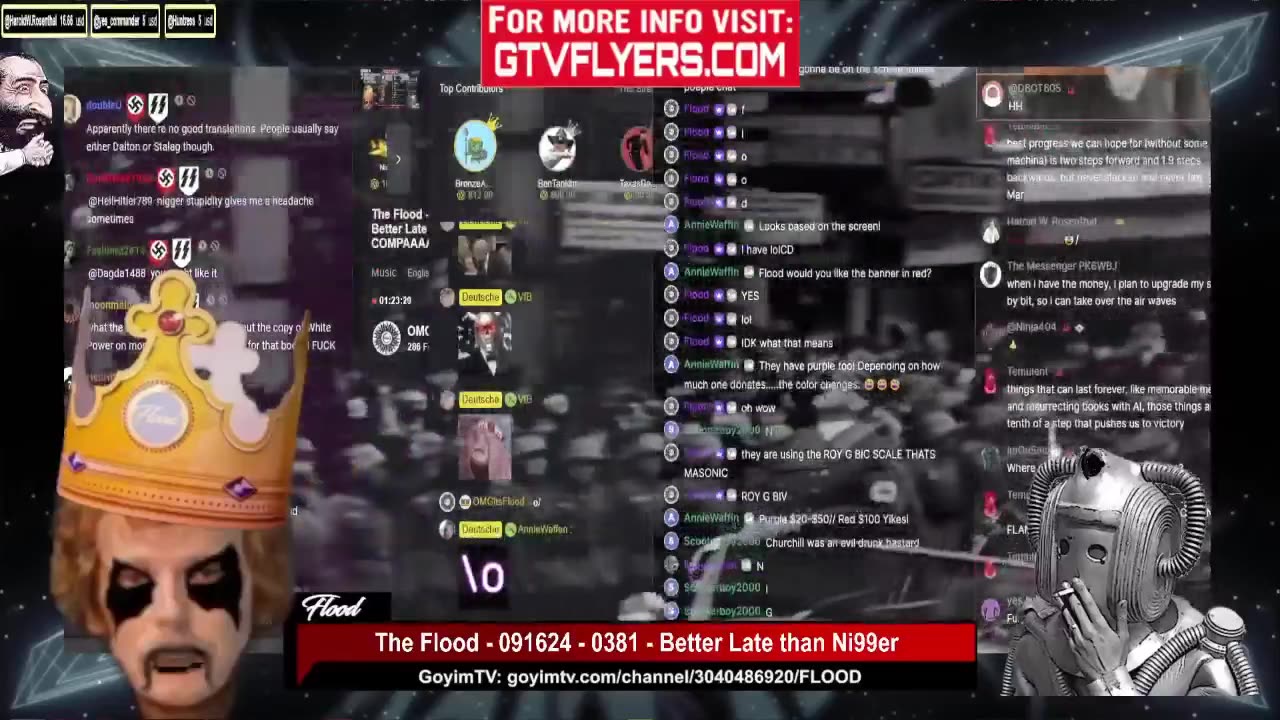 (DELETED STREAM) Flood - Mysterious Monday Midday Meal with Mystery Monetary Master (DELETED STREAM)