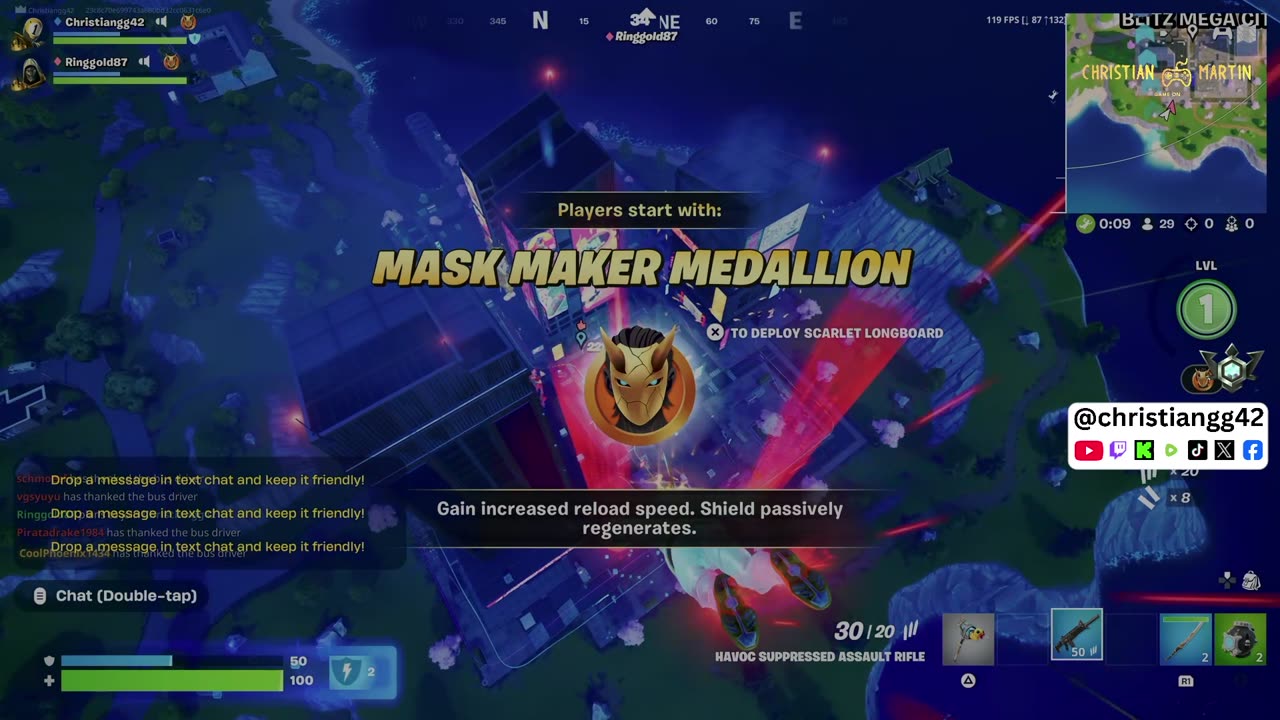 christianmartingg42 | Fortnite | Live Stream 🔴