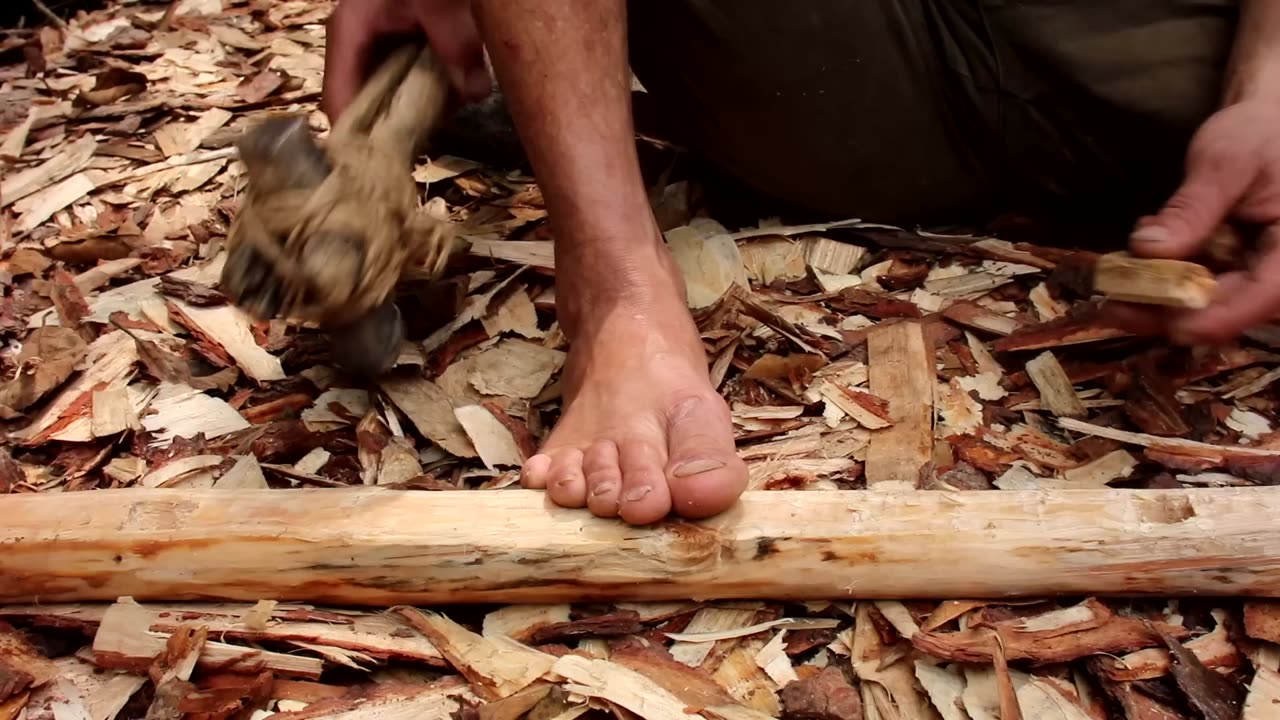 90 Days of Survival on the Cliff: Building, Cooking & Thriving in the Wild