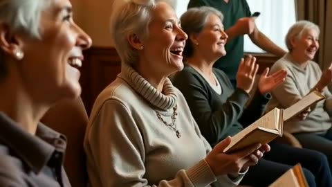 Happy elderly people 🎉😁 #guitar #beach #music #travel