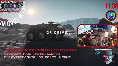 🔴 Vatertags 4.2 PTU Ausflug in den Regen 🔴 !SOLR !Giveaway Thrustmaster SOL-R 2 | Drake Golem LTI & mehr