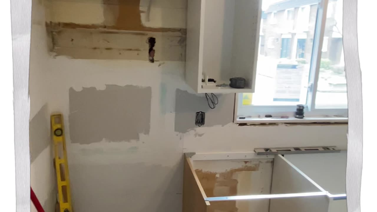 Reel #229 Installing the Kitchen Cabinets, Countertops, and Backsplash