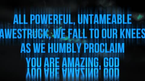 Indescribable - Chris Tomlin (Instrumental Remix Lyric Video)