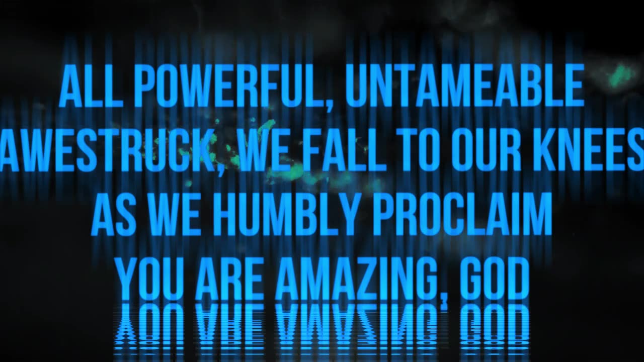 Indescribable - Chris Tomlin (Instrumental Remix Lyric Video)