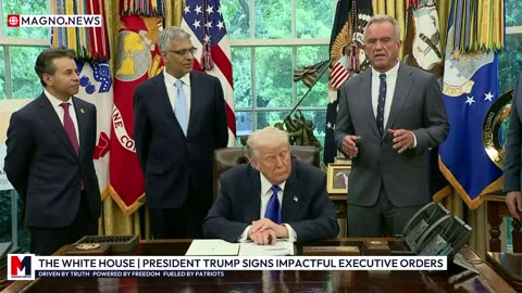 The White House | President Trump Signs Executive Orders to Make America Great Again [LIVE]