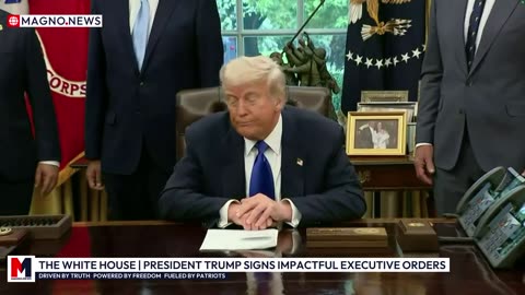 The White House | President Trump Signs Executive Orders to Make America Great Again [LIVE]