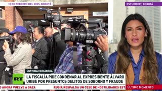 Fiscalía colombiana pide condena contra Álvaro Uribe