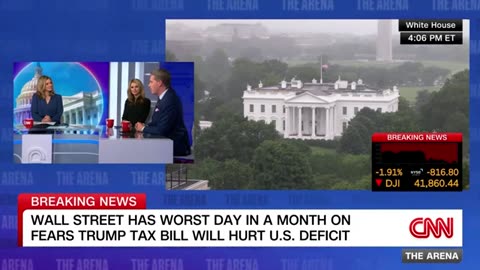 Market stumbles amid fears Trump tax bill will hurt US deficit