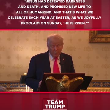 Donald Trump Happy Easter