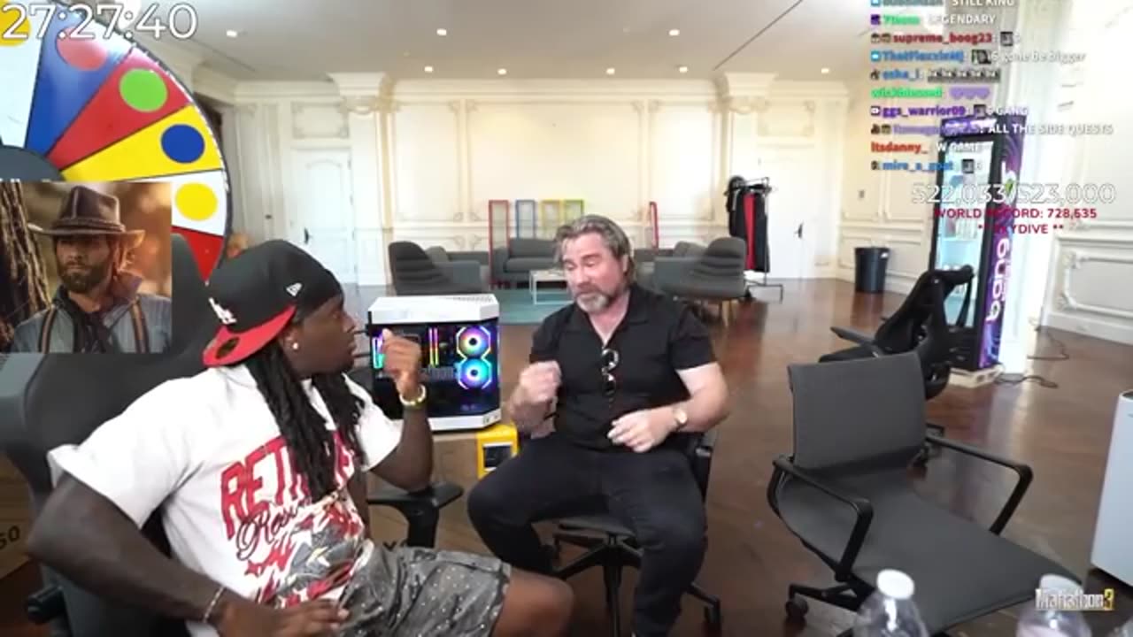 Kai Cenat Meets Arthur Morgan!