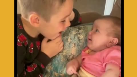 Funny Baby Reactions 🤣🤣
