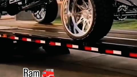 Ram Truck Loading Made Easy! Open Trailer Transport 🚚