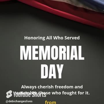 𝗛𝗼𝗻𝗼𝗿 𝗧𝗵𝗼𝘀𝗲 𝗪𝗵𝗼 𝗦𝗲𝗿𝘃𝗲𝗱🎖️- 𝗗𝗲𝗯𝗶 𝗖𝗵𝗮𝗻𝗴𝗲𝘀 𝗟𝗶𝘃𝗲𝘀 💖