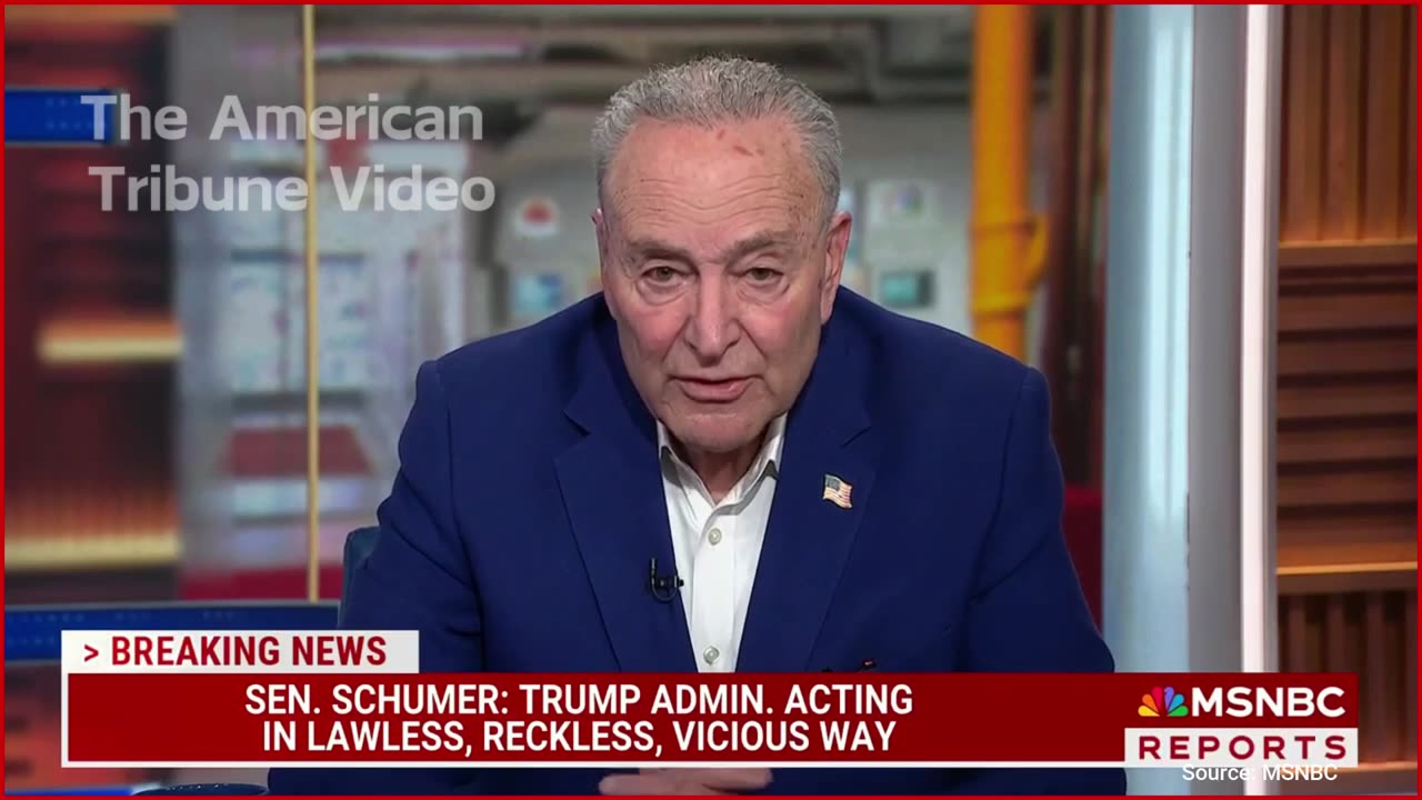 WATCH: Schumer Threatens Trump with Lawfare Attack for Defending the Border
