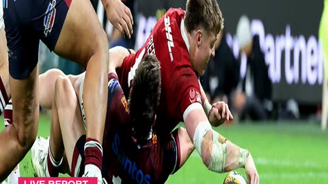 Freeman at the Double as Lions Sweep Past Queensla