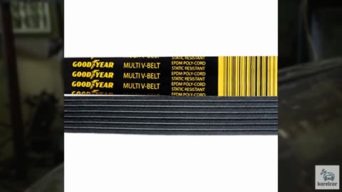 Goodyear Belts 1070565 Serpentine Belt, 7-Rib, 56.5" Length for 2000-2022 for 2