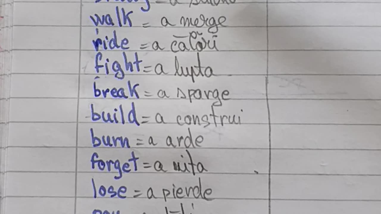 English Verbs
