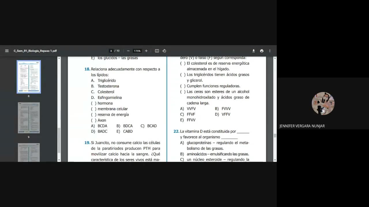 PAMER SEMESTRAL 2023 | Miscelánea | Biología