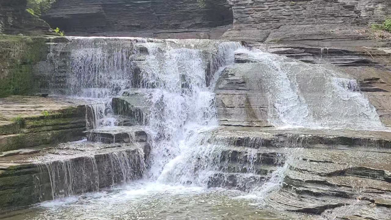 Treman State Park Gorge Trail: Incredible Waterfall!