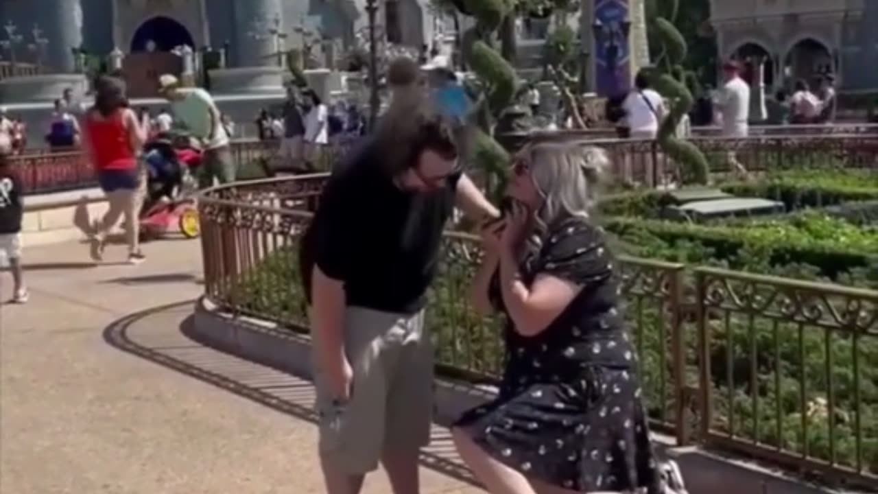 When ‘Happily Ever After’ Starts with a Goofy Moment...💍♥️