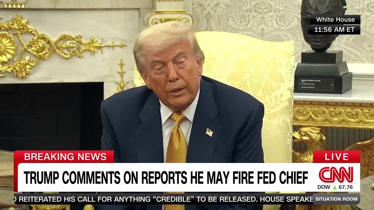 Trump forgets he appointed Jerome Powell as Fed chair