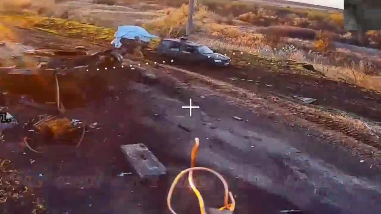 A Yuzhno-Donetsk traffic nightmare for lost pig-pickers