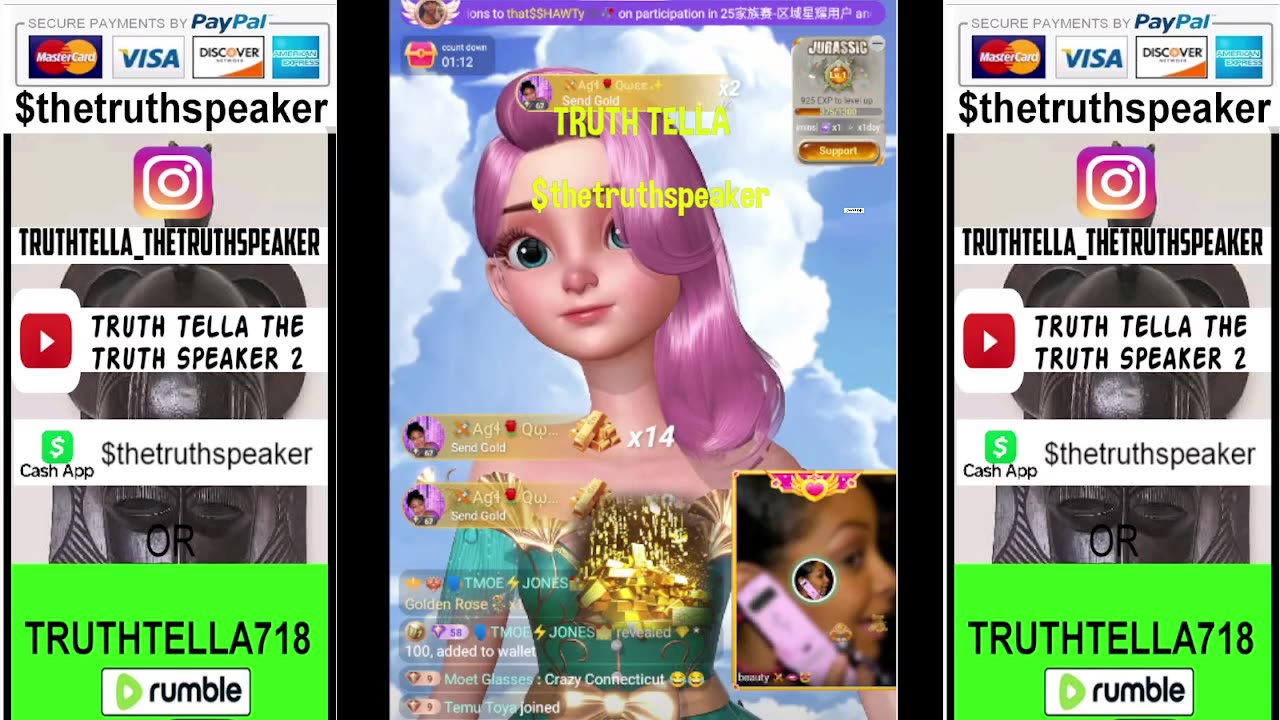 QUEEN TOMIKAY TEACAPPING ASHLEY LOVE & K.O.B. PT, 1