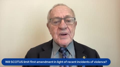 Will SCOTUS limit first amendment in light of recent incidents of violence?