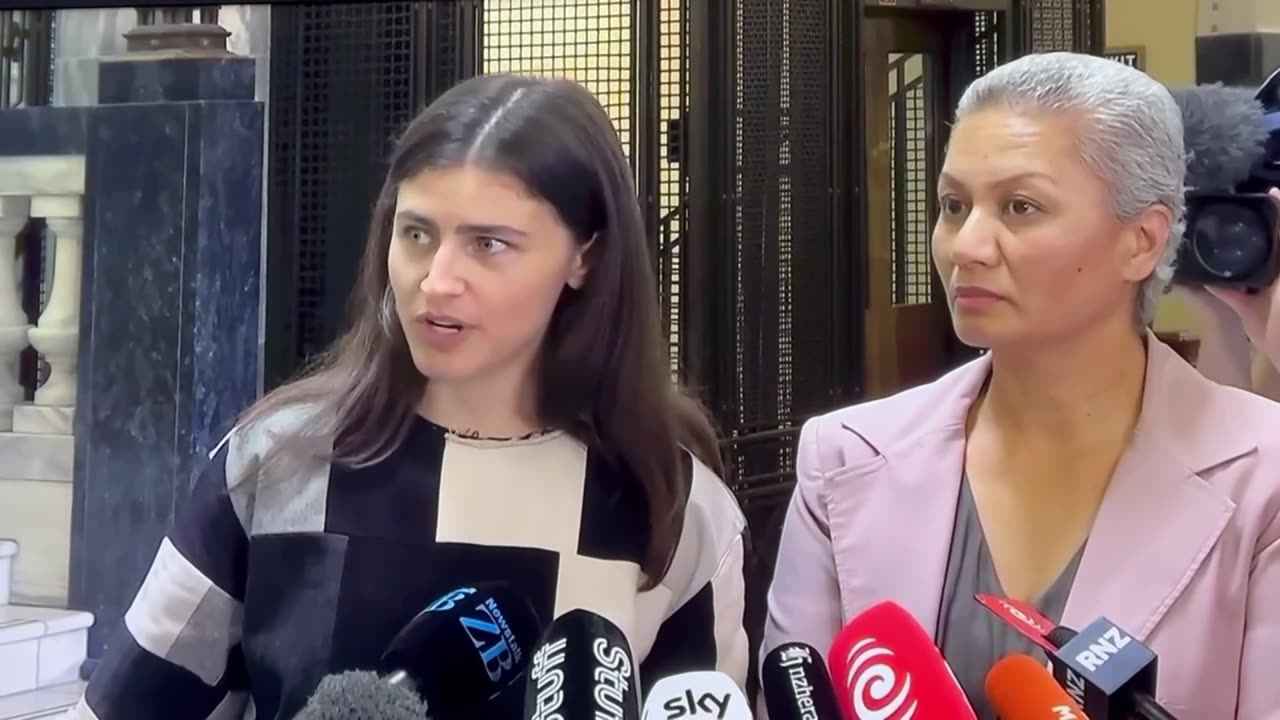 Watch Chlöe Swarbrick squirm - sad, mad, bad watch for sure!