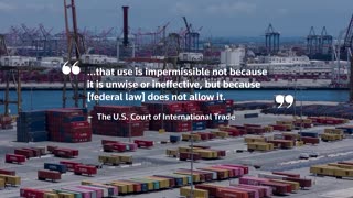 US trade court blocks Trump's 'Liberation Day' tariffs