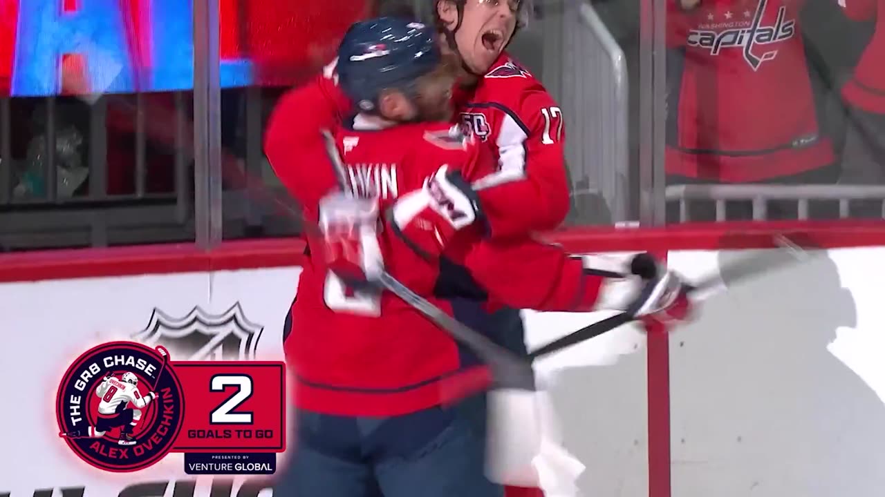NHL CAREER GOAL NO. 893! 🚨 OVI'S TWO GOALS AWAY FROM THE RECORD!