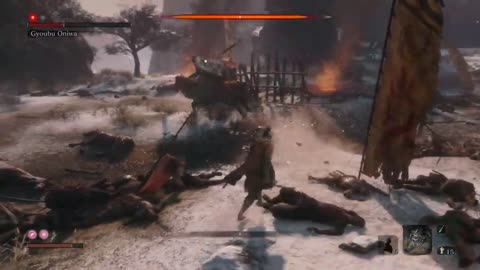 Sekiro_ Shadows Die Twice - Gyoubu Oniwa Boss Fight