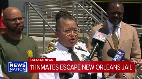 Breaking News: 11 inmates escape New Orleans jail NewsNation Now