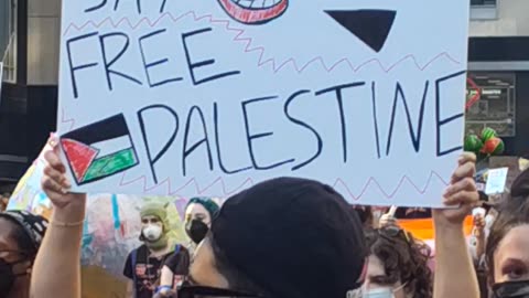 New Yorker: "Dykes say Free Palestine 🇵🇸"