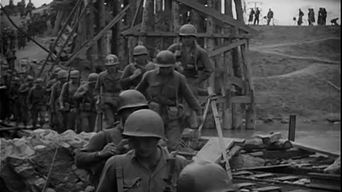 CROSSING THE PO RIV... - CROSSING THE PO RIVER, FELONICA (), ITALY ; GEN. ARNOLD INSP - 111-adc-4253